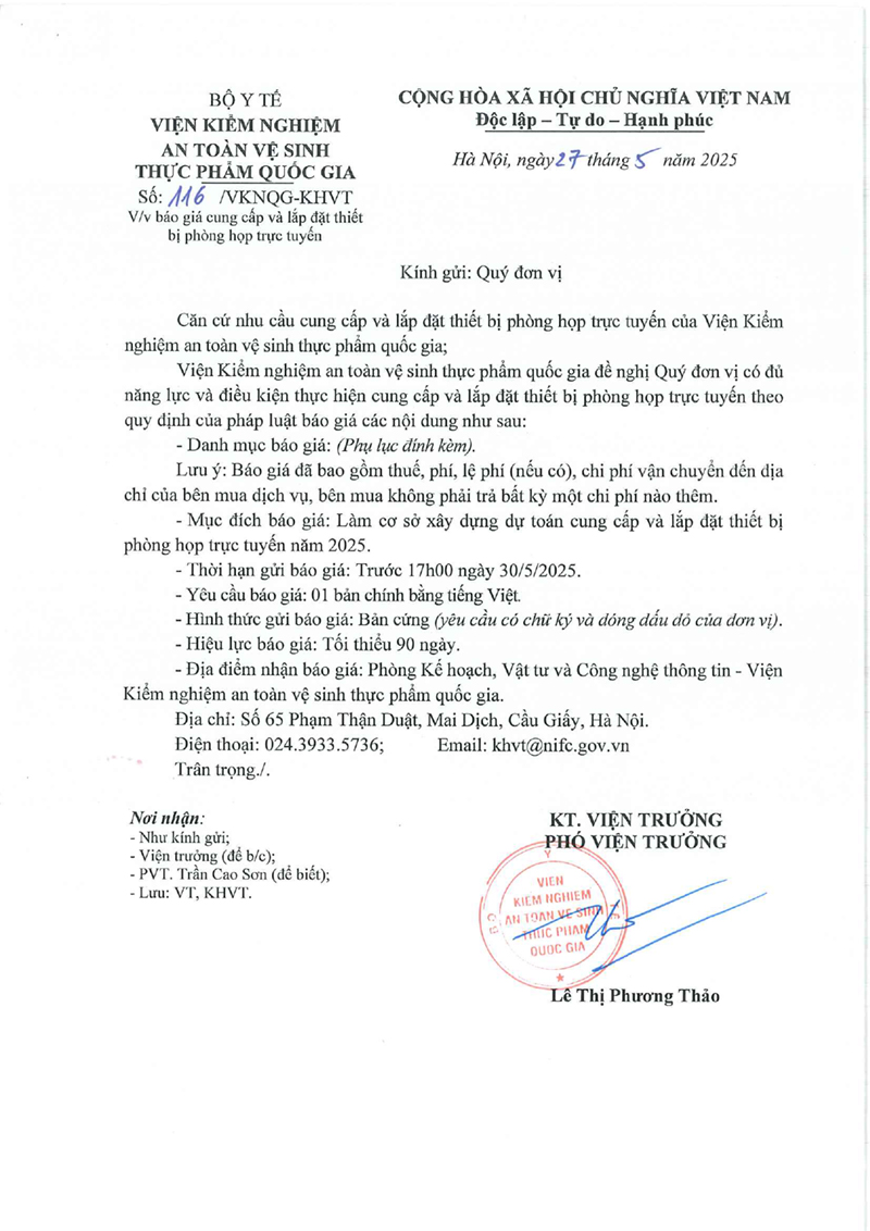 công văn báo giá phòng trực tuyến-1